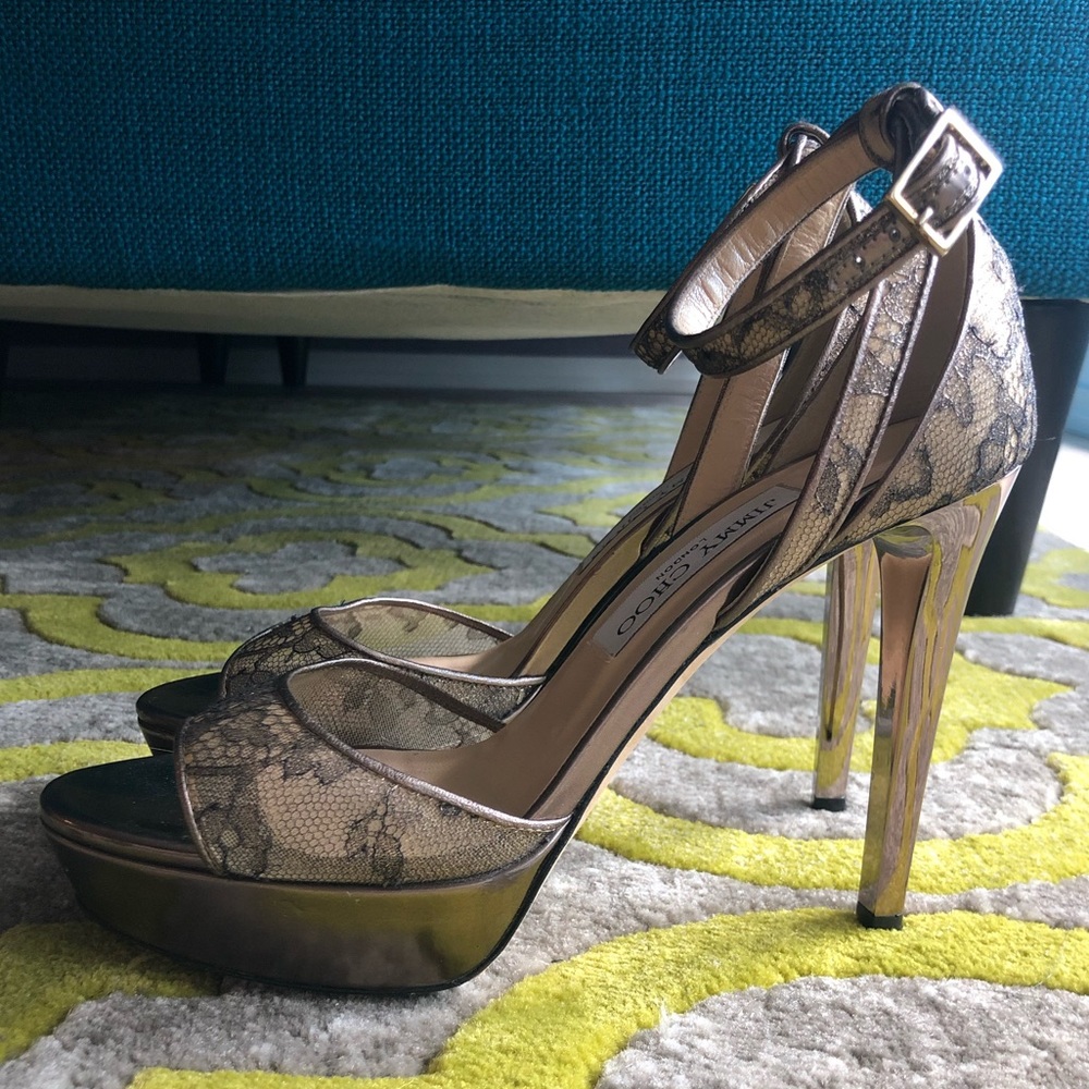 SOLD Jimmy Choo Platform Heels